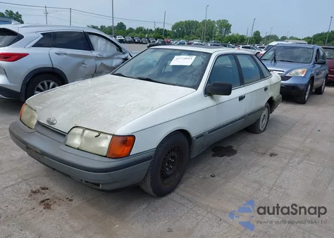 1988 Merkur Scorpio из США, поврежденный, VIN WF1BT81V0JE992713